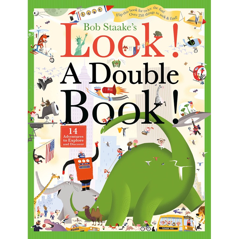 Look! a Double Book!: 14 Adventures to Explore and Discover Paperback