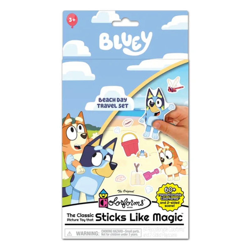 Colorforms Bluey Travel Set