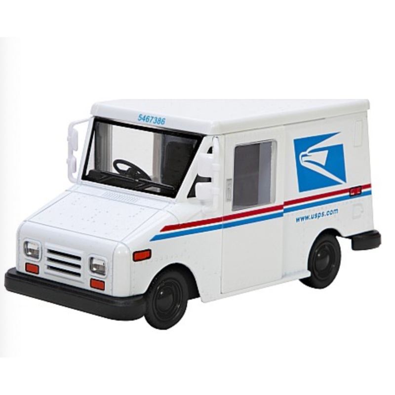 Diecast Mail Truck
