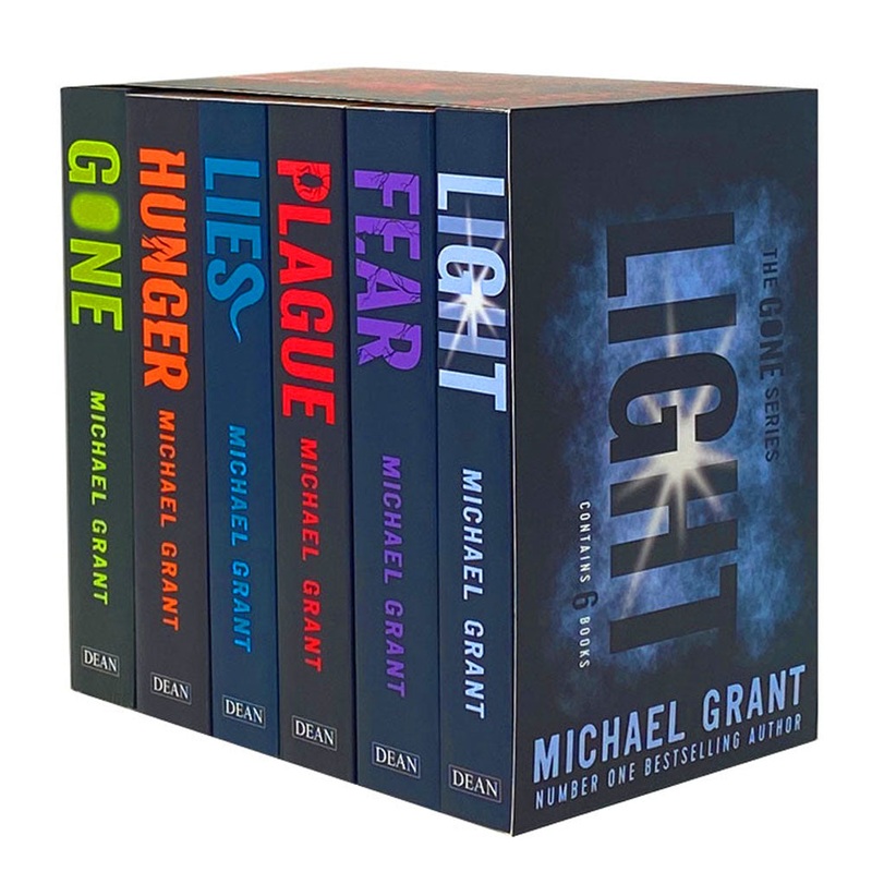 Gone Series  6-Book Box Set by Michael Grant | YA Dystopian Fiction Collection with Hunger, Lies, Plague & Light  Teen Adventure & Survival Series