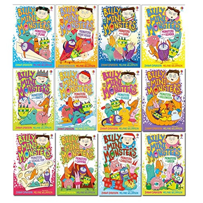 Billy and the Mini Monsters Series 1 – 12 Collection Set by Zanna Davidson