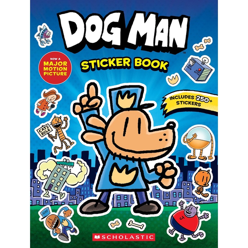 Dog Man the Movie: Official Sticker Book