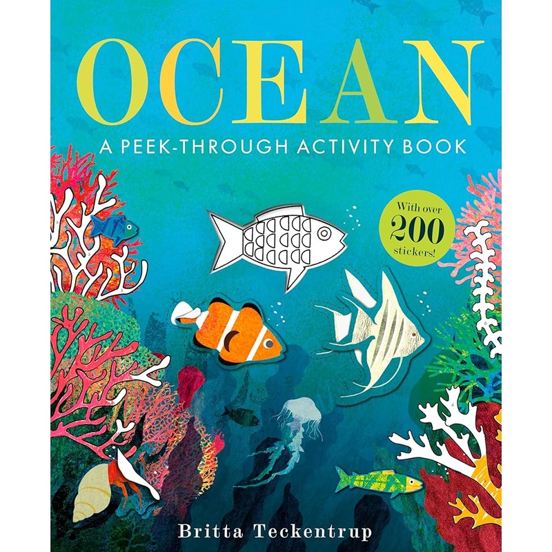 Ocean: A Peek-Through Activity Book