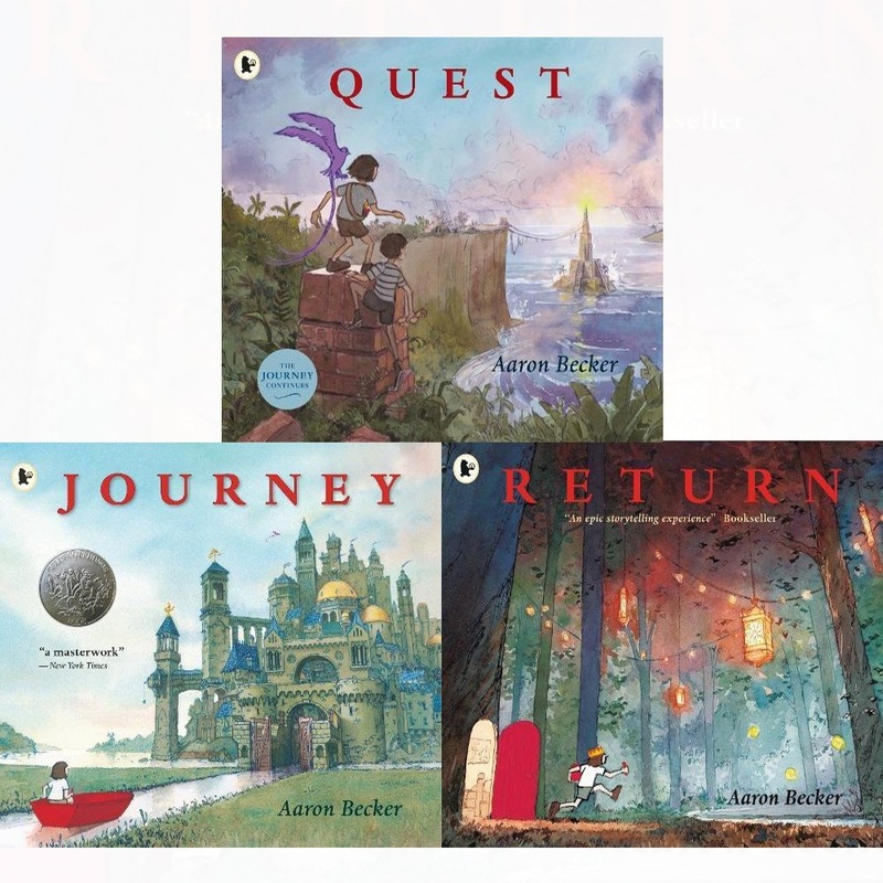 Journey Trilogy Collection 3 Books Set – Journey, Quest, Return by Aaron Becker