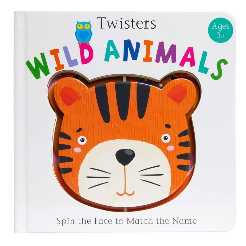 Twisters: Wild Animals (Matching Board Book)