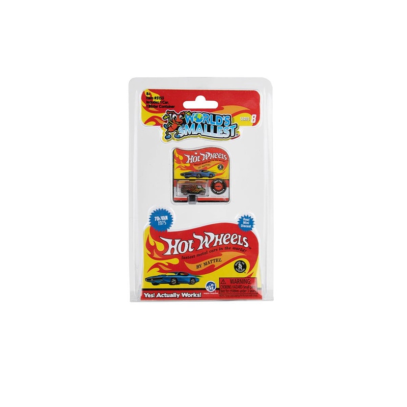 World’s Smallest Hot Wheels