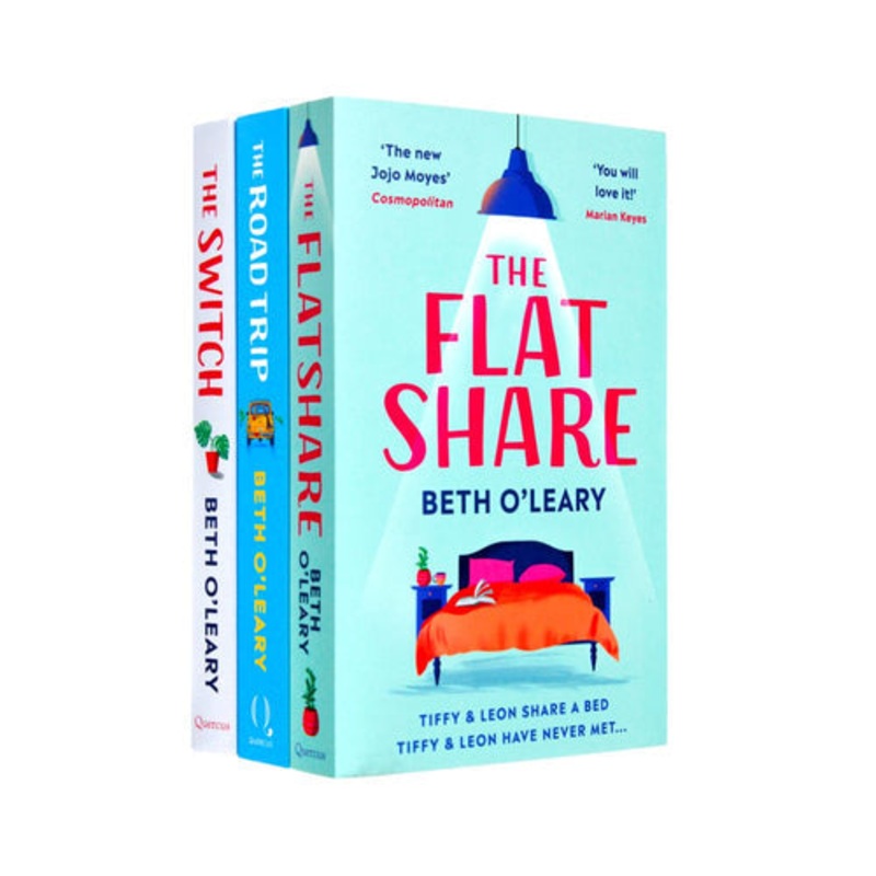 Beth O’Leary 3 Books Collection Set (The Road Trip, The Switch, The Flat Share)