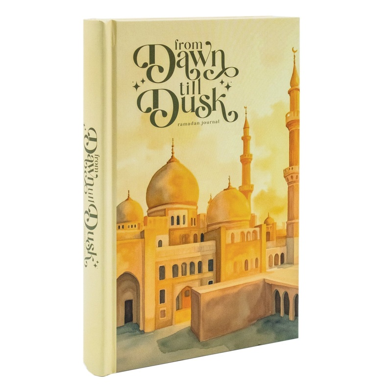From Dawn till Dusk Ramadan Journal Book  30-Day Planner for Prayers, Daily Duas, Gratitude, Guidance & Reflection- Perfect Ramadan Gift for All Ages