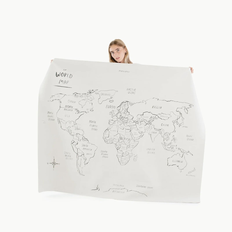 Gathre Midi+ Mat (World Map)