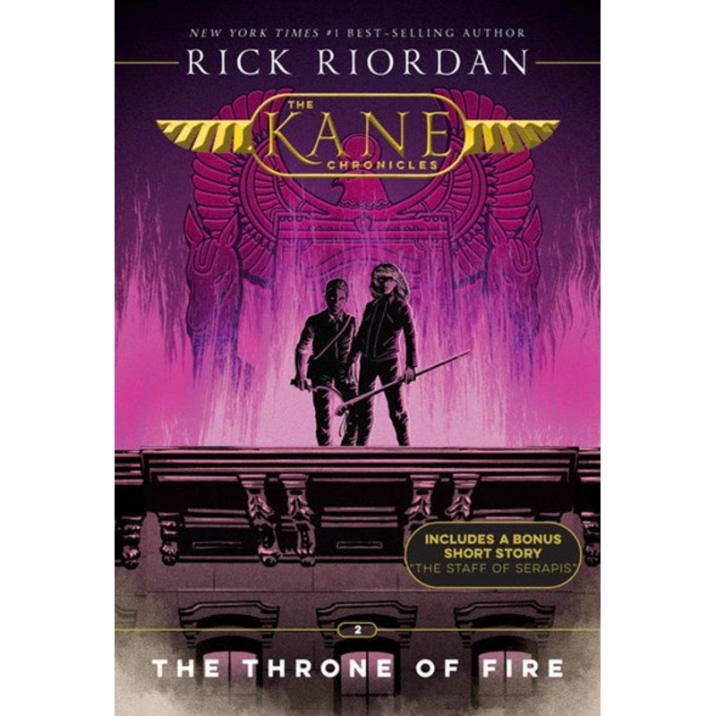 THE KANE CHRONICLES : THE THRONE OF FIRE (BOOK 2)