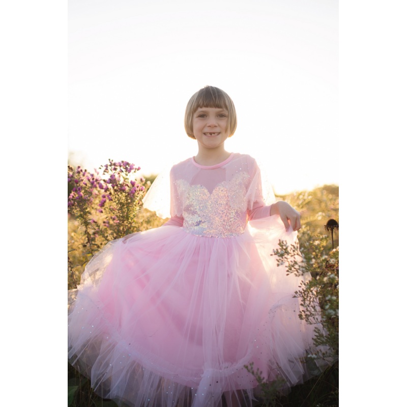 Elegant in Pink Dress