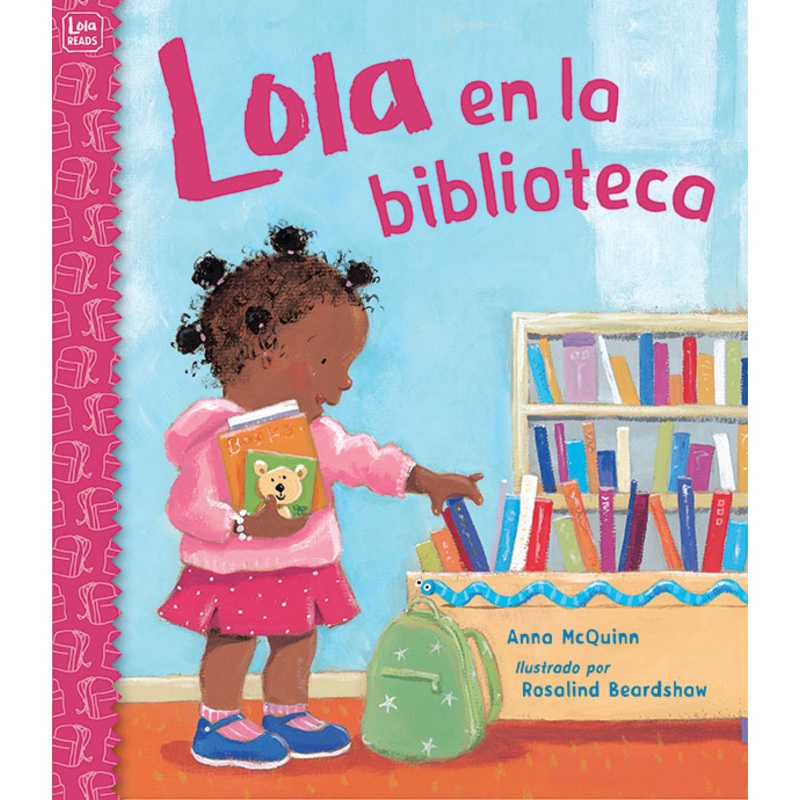 Lola en la biblioteca
