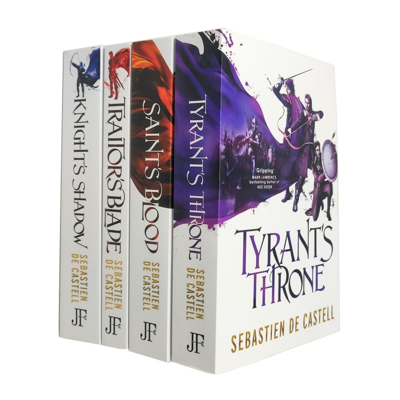 The Greatcoats Series 4 Books Collection Set By Sebastien De Castell – Traitors Blade Knights Shad..