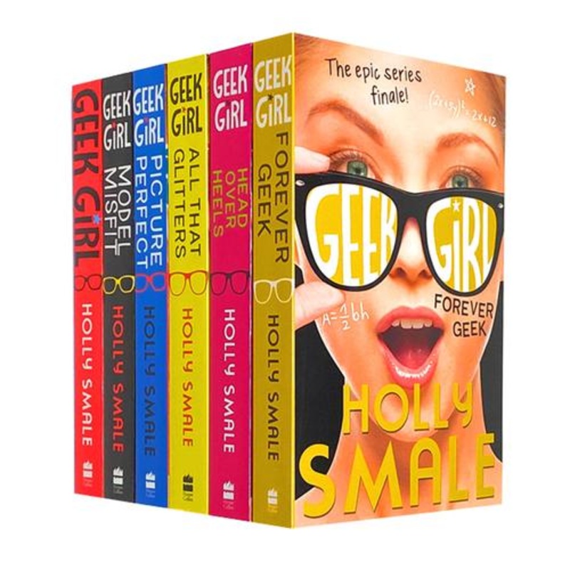 Holly Smale Collection Geek Girl Series 6 Books Set Pack – Book 1-6 – Head Over Heels Forever Geek..