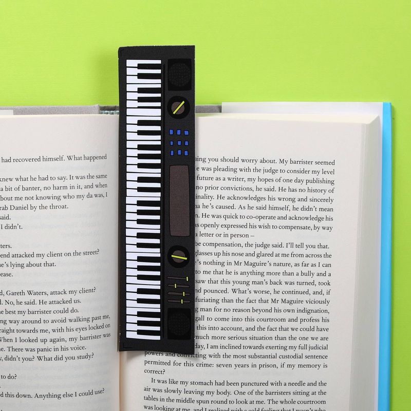 Keyboard Bookmark (it’s die cut!)