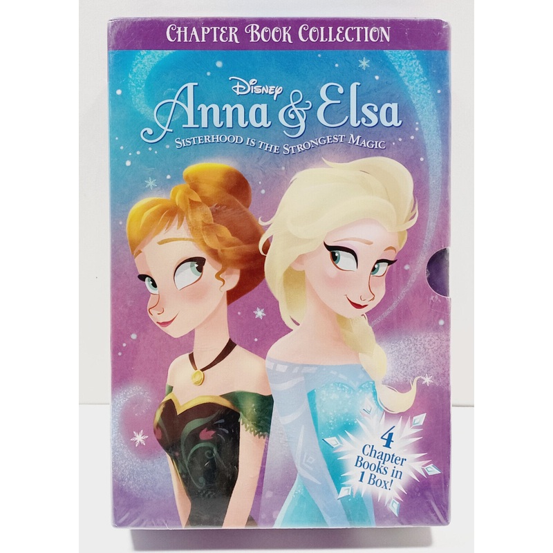 Anna And Elsa -Sisterhood is the Strongest Magic – 4 Chapter Book Set