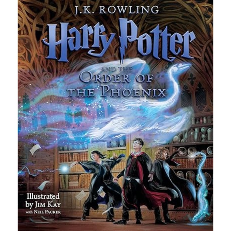 Harry Potter and the Order of the Phoenix: The Illustrated Edition (Harry Potter, Book 5)