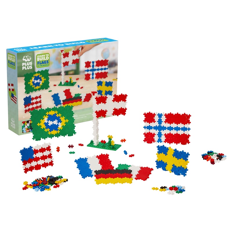 Learn To Build – Flags of the World (Plus-Plus)