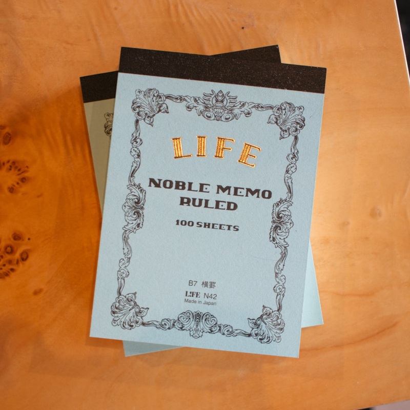 Life Noble Memo Notepad (Ruled)