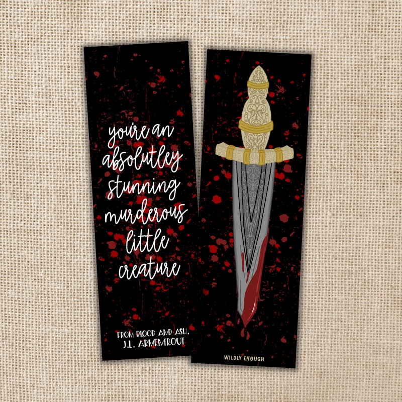 Wildly Enough – Absolutely Stunning Murderous Little Creature Bookmark