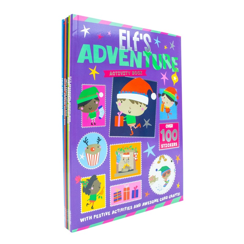 Children’s Christmas Activity Fun 6 Books Collection Set