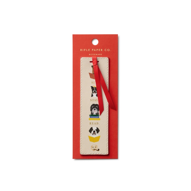 Rifle Paper: Studious Dogs Bookmark