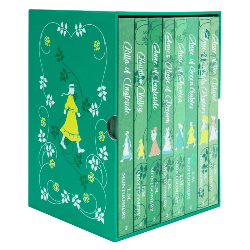 The Complete Collection Anne Of Green Gables 8 Books Hardcover Set – Classic Children’s Literature, Adventure, Friendship, Imagination & More