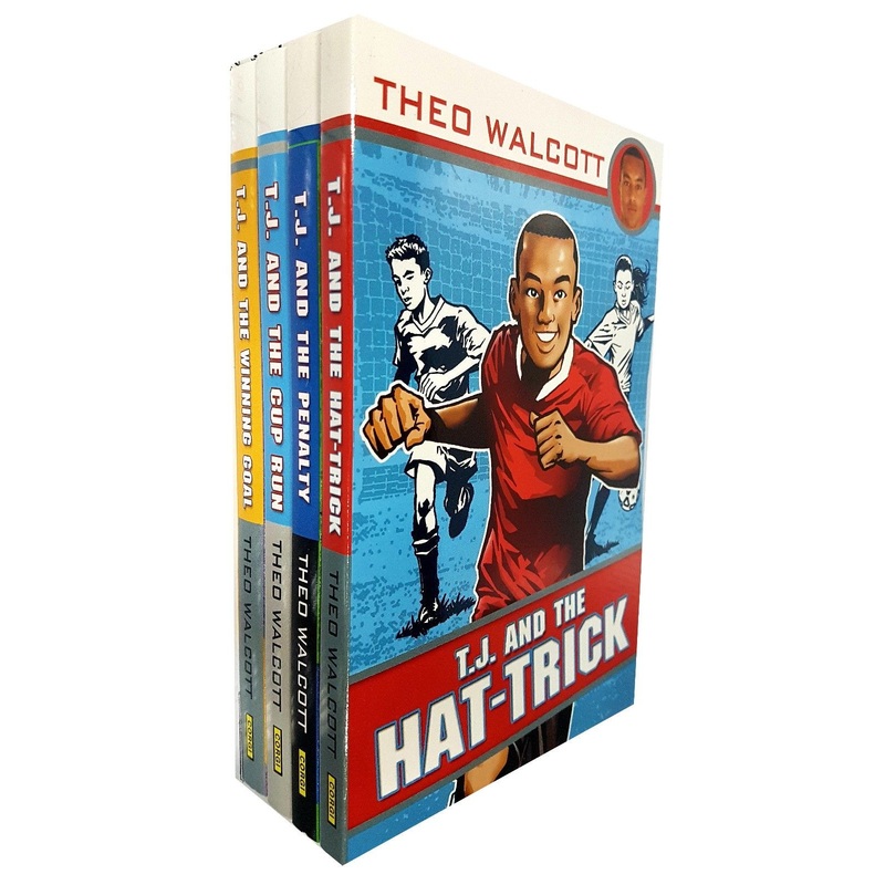 Theo Walcott Collection 4 Books Set (T.J.) Football Series