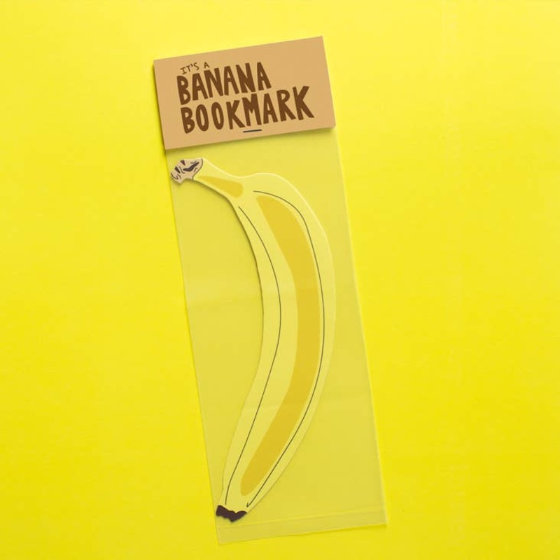 Humdrum Paper – Banana Bookmark (it’s die cut!)