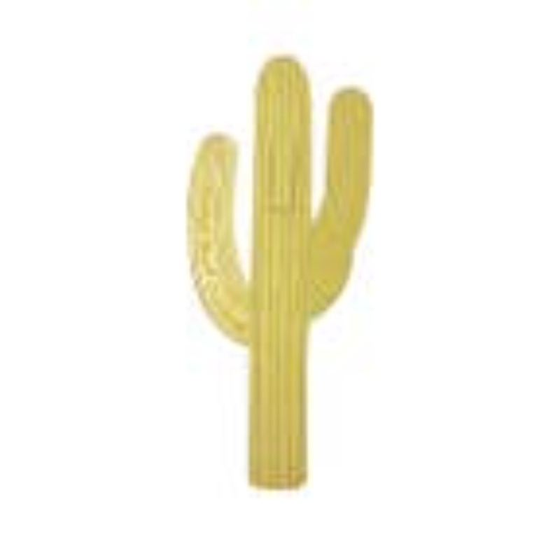 Always Stuck in a Book Cactus Brass Bookmark