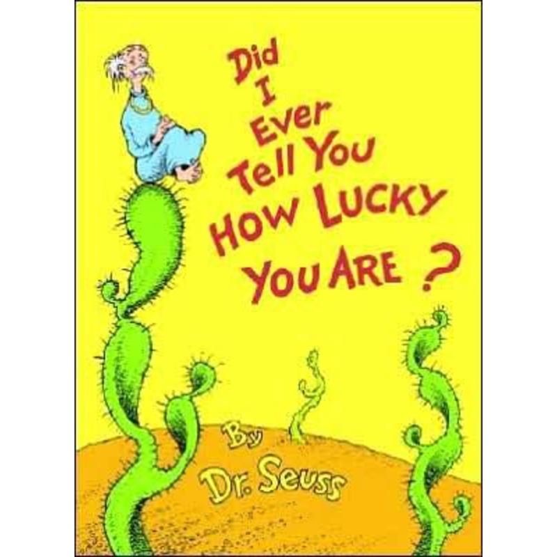 Did I Ever Tell You How Lucky You Are? Hardcover