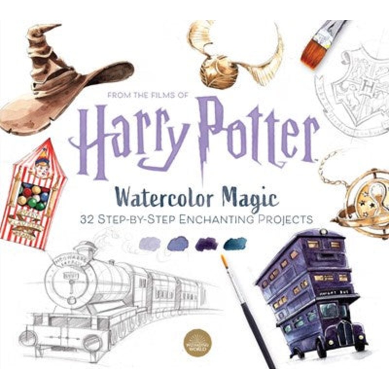 Harry Potter Watercolor Magic
