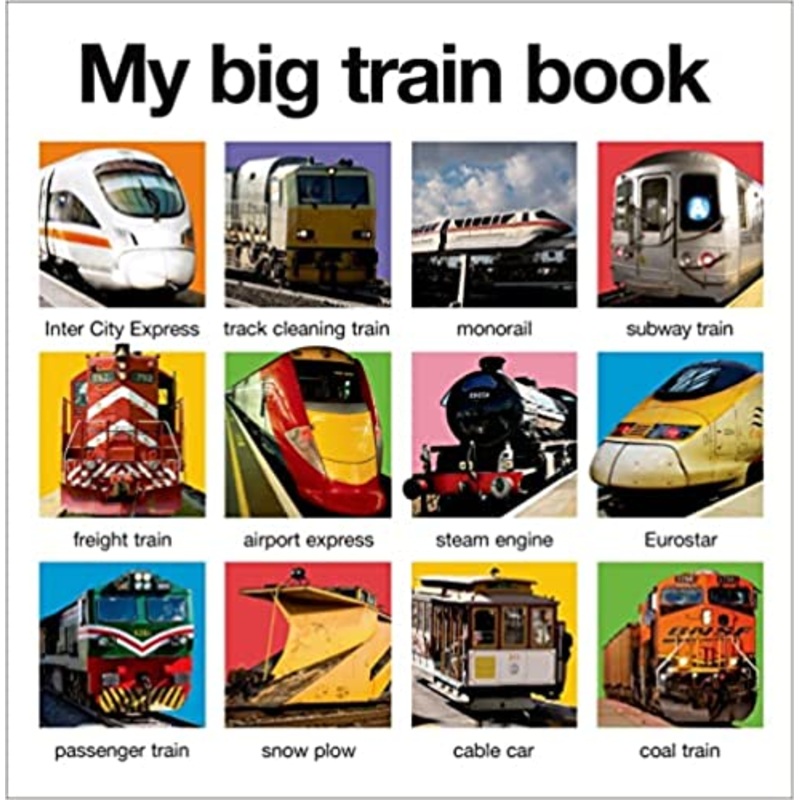My Big Train Book (My Big Board Books)
