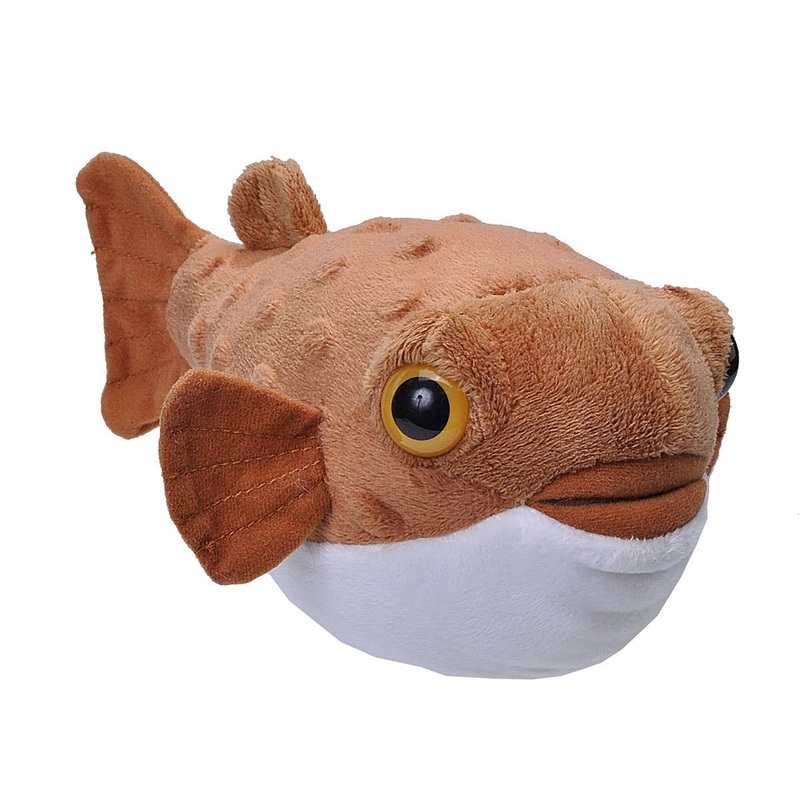 Wild Republic – CK-Mini Pufferfish Stuffed Animal 8″