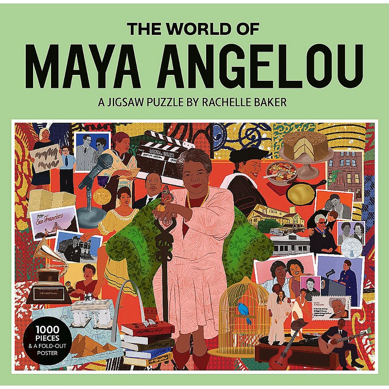 WORLD OF MAYA ANGELOU JIGSAW