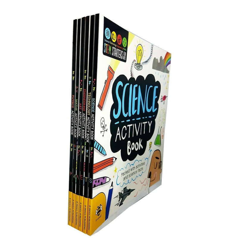 STEM Starters 6 Activity Books Set Technology Science Engineering Maths