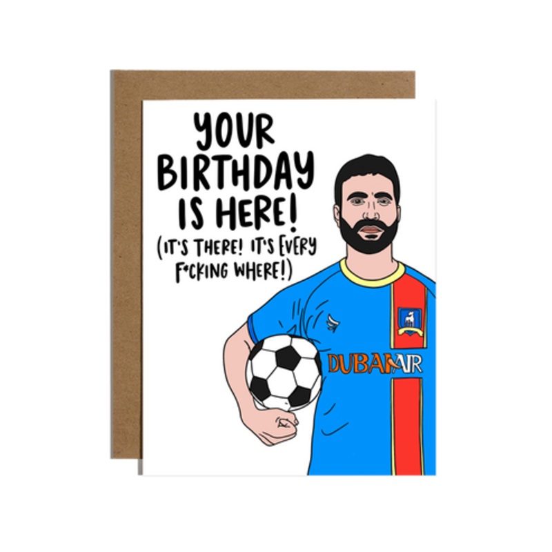 Your Birthday Is Here, It’s There, It’s Everywhere Card