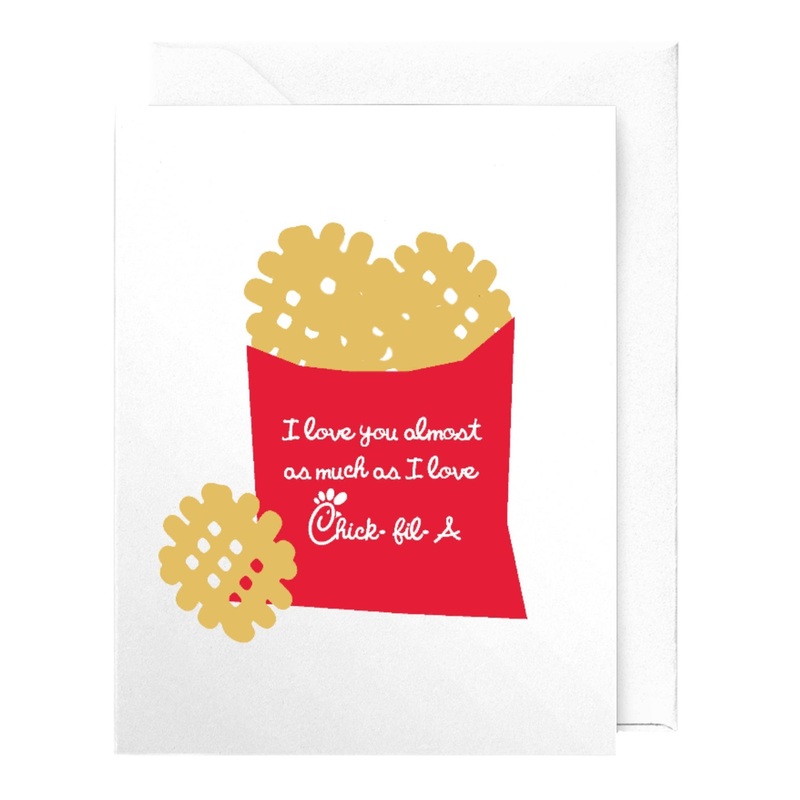 Greeting Card – Love for Chick-fil-A