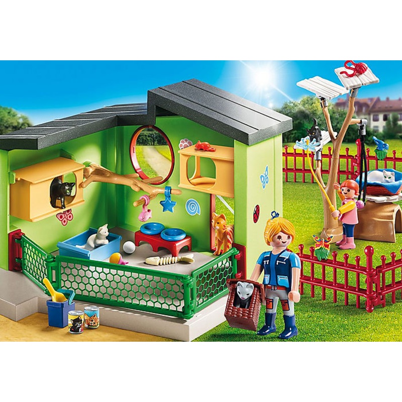 PLAYMOBIL – Purrfect Stay Cat Boarding