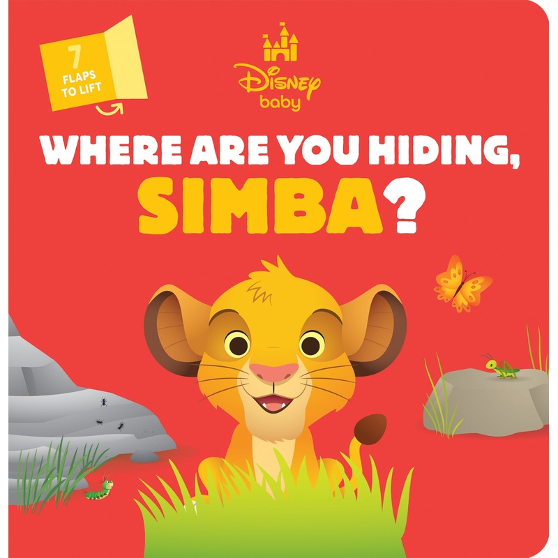 Where Are You Hiding, Simba? (disney Baby: Lift-the-flap)