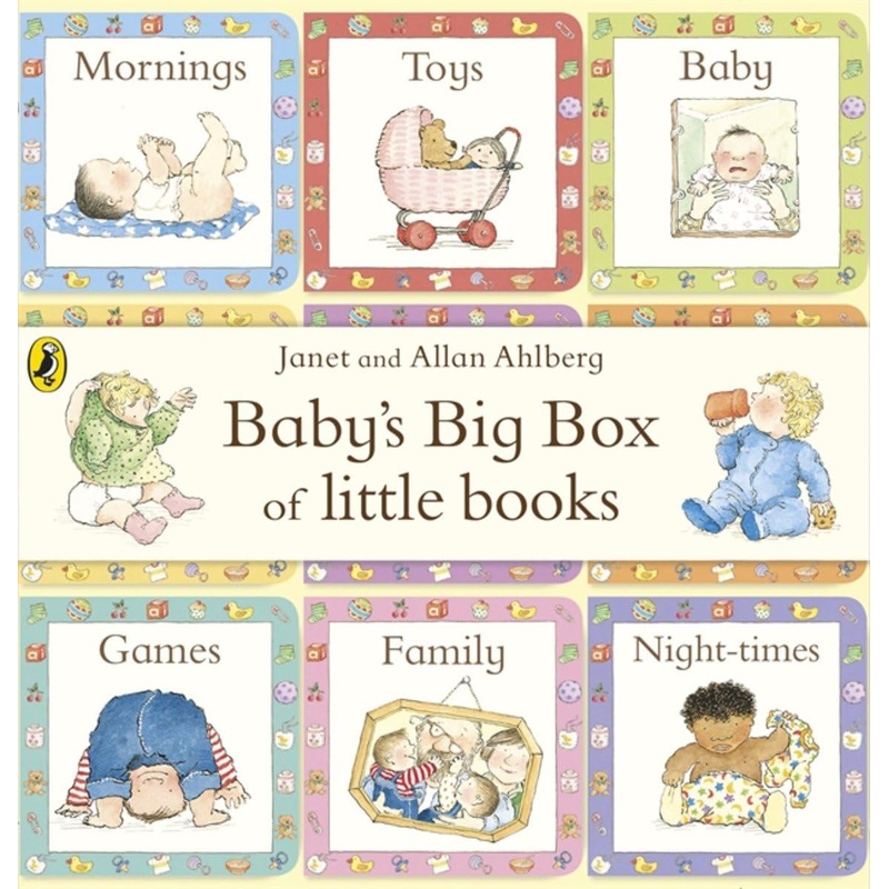 Baby’s Big Box of Little Books By Allan Ahlberg & Janet Ahlberg 9 Books Collection Box Set