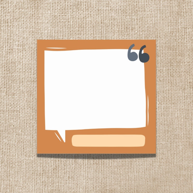 Wildly Enough – Favorite Quote Sticky Notes
