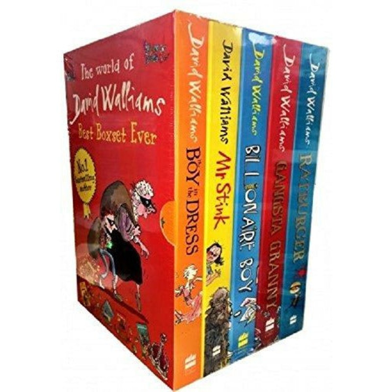 David Walliams Series 1 – Best Boxset Ever 5 Books Collection Set Billionaire Boy Mr Stink The Boy..