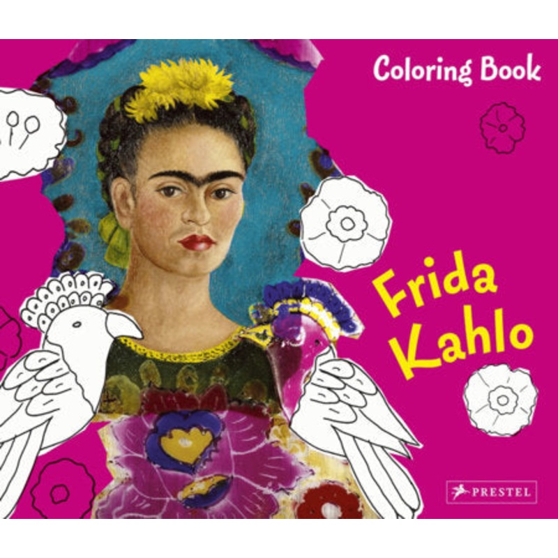 Frida Kahlo Coloring Book