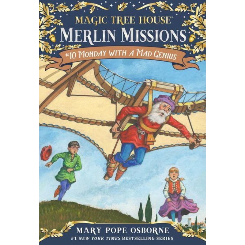 Monday with a Mad Genius (Magic Tree House Merlin Mission Series #10) Paperback
