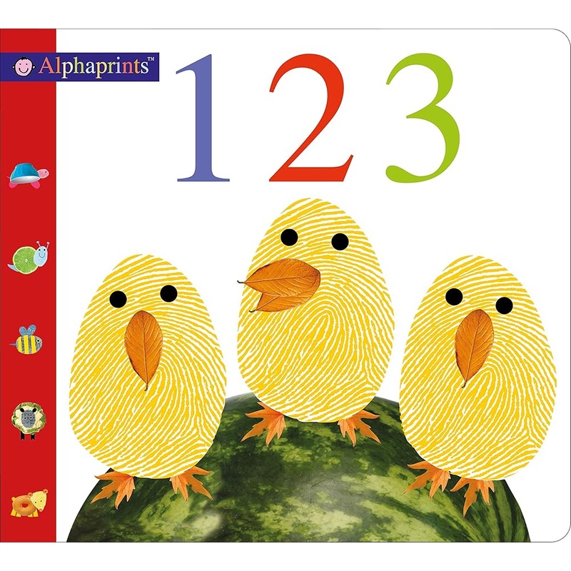 Alphaprints: 123 (Alphaprints) [Board book]
