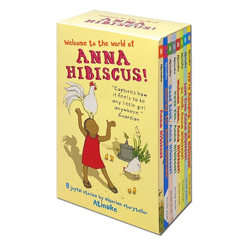 Anna Hibiscus 8 Book Collection by Atinuke  Children’s Fiction Series on Family, Culture, Friendship, Learning,Adventure, Stories for Ages 7+ Readers