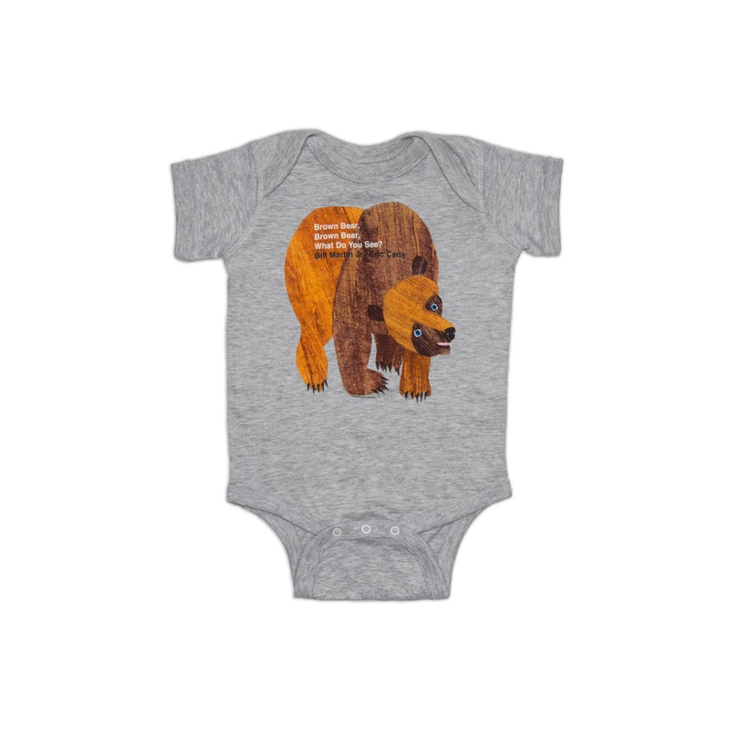 World of Eric Carle Baby Brown Bear, Brown Bear, What Do You See? bodysuit 12 M