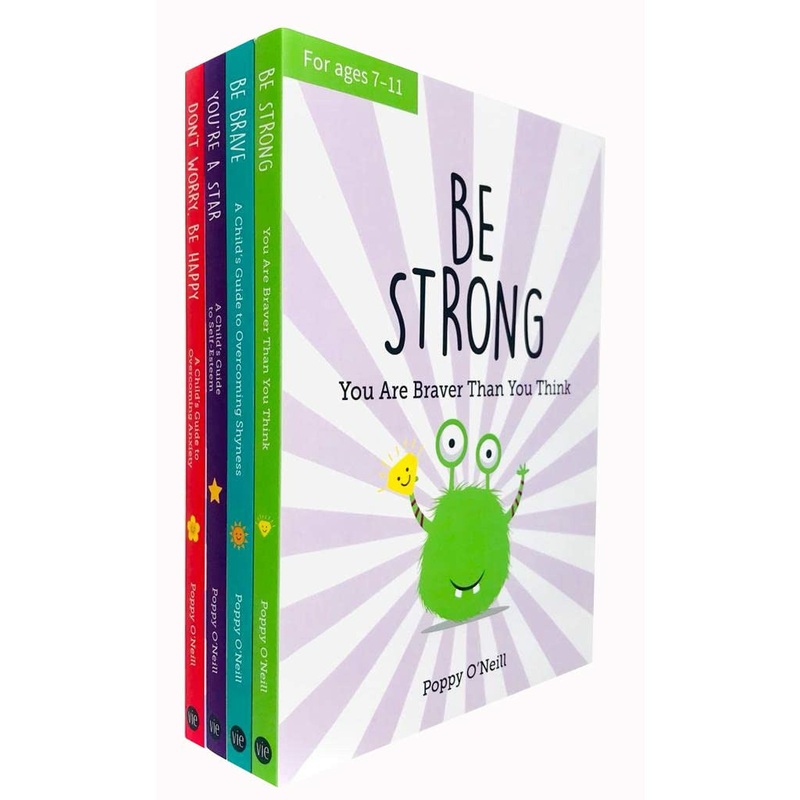 Poppy O’Neill Collection 4 Books Set (Be Strong, Be Brave, You’re a Star, Don’t Worry Be Happy)