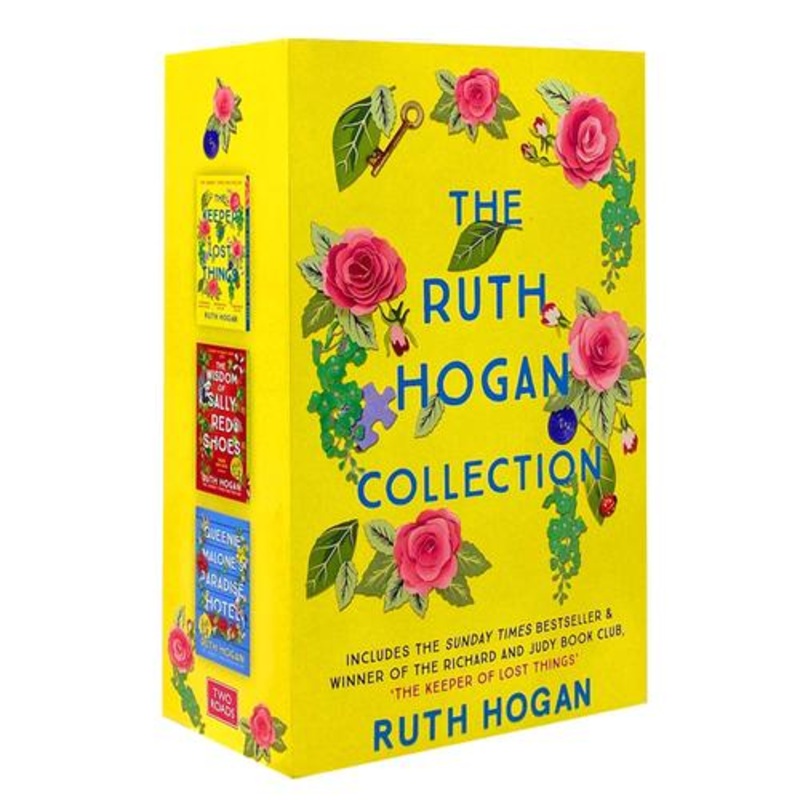 Ruth Hogan Collection 3 Books Set – The Keeper Of Lost Things Queenie Malone Paradise Hotel The Wi..